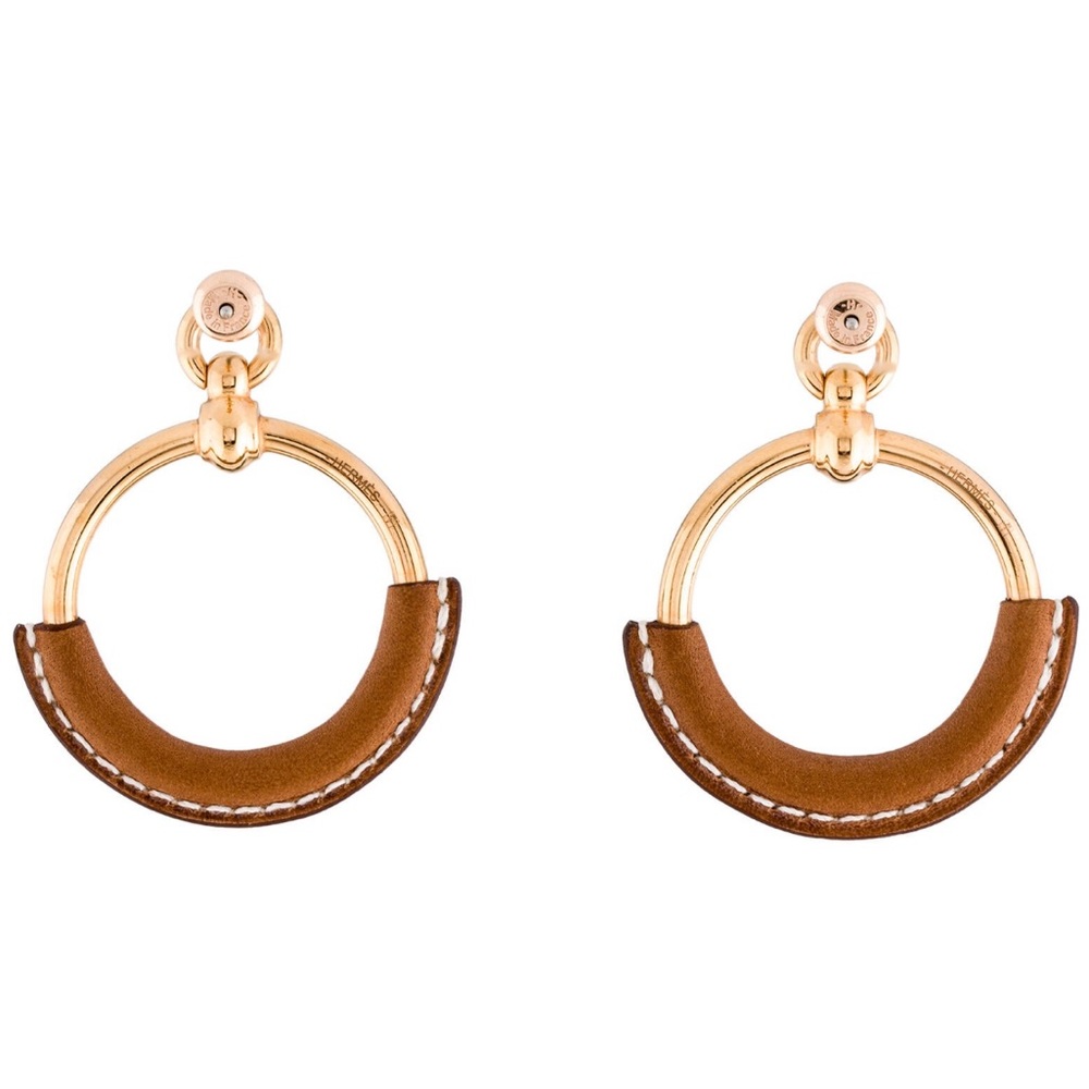Hermes Loop Earrings
